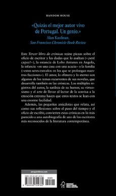 tercer libro de cronicas-antonio lobo antunes-9788439724780