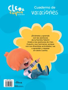 cuaderno de vacaciones cleo y cuquin - 3 años (cleo y cuquin: actividades)-9788448852580