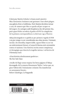 adreça desconeguda-kressmann taylor-9788482649580
