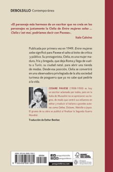 entre mujeres solas-cesare pavese-9788499081380