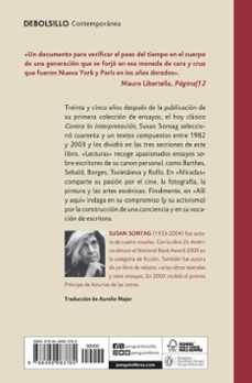 cuestion de enfasis-susan sontag-9788499083780