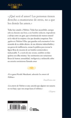 los amores de nishino-hiromi kawakami-9788420423890
