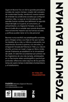 mi vida en fragmentos-zygmunt bauman-9788449343490