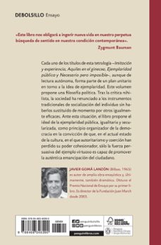 ejemplaridad pública (tetralogía de la ejemplaridad)-javier goma-9788466346290
