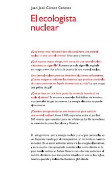 el ecologista nuclear: alternativas al cambio climatico-juan jose gomez cadenas-9788467030990