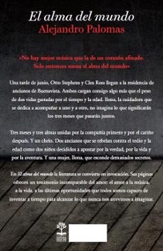 el alma del mundo (finalista premio primavera 2011)-alejandro palomas-9788467036190