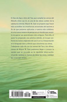 vive la sabiduria del tao: cambia tus pensamientos y cambia tu vi da-wayne w. dyer-9788499085890