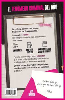 la asesina no es elisa. un libro puzle criminal con más de 46.000 sospechosos-martin d. lambert-9791259578990