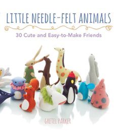 little needle-felt animals (ebook)-gretel parker-9780062353900