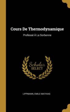 cours de thermodynamique-9780270639100