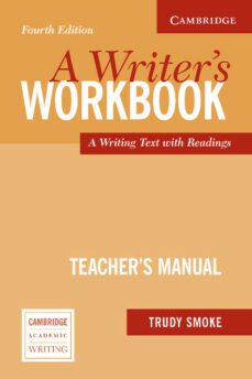 writer s workbook teacher s manual 4th edition-9780521544900