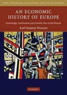 an economic history of europe-karl gunnar persson-9780521549400