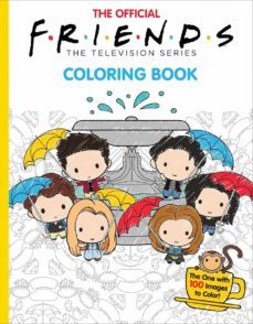 the official friends coloring book: the one with 1 00 images to color-micol ostow-9781338790900