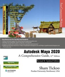 autodesk maya 2020: a comprehensive guide, 12th edition (ebook)-sham tickoo-9781640570900