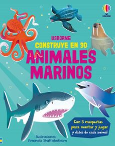 construye en 3d animales marinos-abigail wheatley-9781836064800