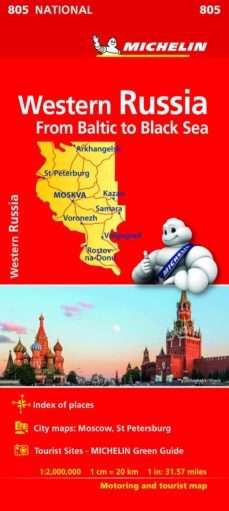 mapa national rusia 2018-9782067233300