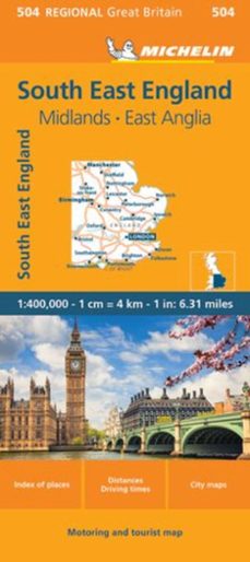 mapa regional england southeast, midlands, east anglia 11504-9782067263000