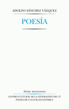 poesia (ebook)-adolfo sanchez vazquez-9786071613400