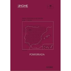 mapa geologico de españa, escala 1:200.000 : ponferrada, hoja 18, 3-3-roberto rodriguez fernandez-9788400112400