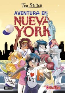 pack tea stilton 6: aventura en nueva york + parche-9788408183600