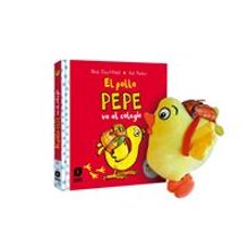 pack el pollo pepe va al colegio + muñeco-ant parker-9788410550100