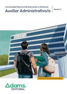 escala auxiliar administrativa universidad nacional de educacion a distancia (uned). temario 2-9788410777200