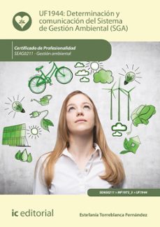 determinación y comunicación del sistema de gestión ambiental (sga). seag0211 (ebook)-9788411038300