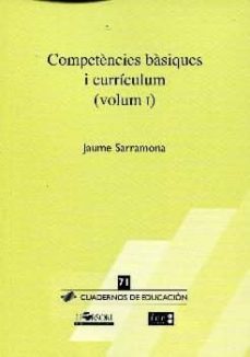 competencies basiques i curriculum (volum 1)-9788415212300