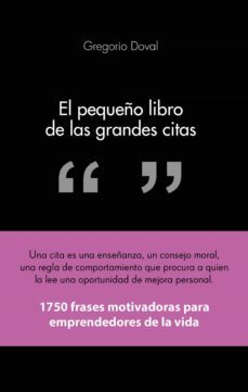 el pequeño libro de las grandes citas (ebook)-gregorio doval-9788415678700