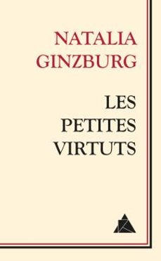 les petites virtuts-natalia ginzburg-9788416222100