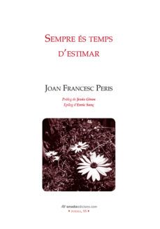 sempre es temps d estimar-joan francesc peris garcia-9788417050900