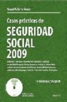 casos practicos de seguridad social 2009 (incluye cd)-9788423427000