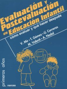 evaluacion y postevaluacion en educacion infantil (ebook)-9788427718500