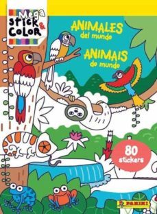 animales del mundo. mega stick & color-9788427871700
