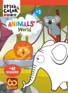 stick & color. animals  world (+3)-9788427872400