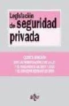 legislacion de seguridad privada (5º ed.)-9788430947300