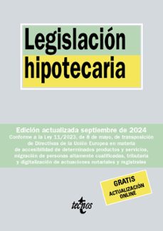 legislacion hipotecaria (39ª ed.)-9788430990900