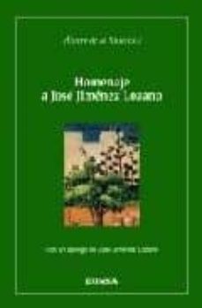 homenaje a jose jimenez lozano-9788431324100