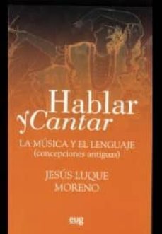 hablar y cantar-9788433856500
