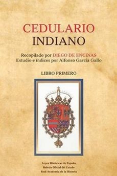 cedulario indiano o cedulario de encinas, 4 t.+1 est.e indi.estud io e indices por alfonso garcia gallo. edicion de 1945-1946-alfonso garcia gallo y de diego-9788434024700