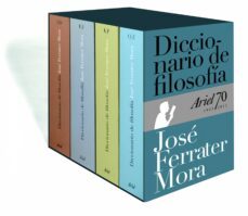 estuche diccionario de filosofia-jose ferrater mora-9788434405400