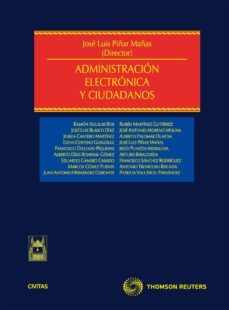 administracion electronica y ciudadanos-jose luis piñas mañas-9788447035700