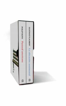 estuche twins flaubert/roth  (contiene: la educacion sentimental; pastoral americana)-9788464025500