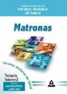 matronas del servicio andaluz de salud: temario (vol. ii)-9788466509800