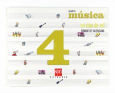quadern musica en clau de sol ed 2008 valencia 4º primaria-9788467526400