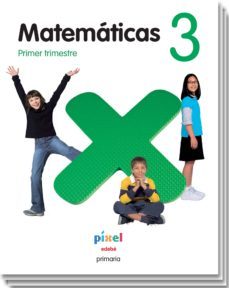matematicas 3º primaria (incluye cuaderno de laminas troqueladas) pixel-9788468305400