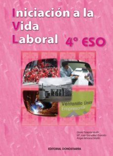 iniciacion a la vida laboral (4º eso)-gloria traspas martin-mª jose gonzalez guirado-9788470634000