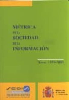 metrica de la sociedad de la informacion, 2000-9788474749700