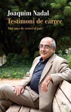 testimoni de carrec: vint anys de servei al pais-9788475884400