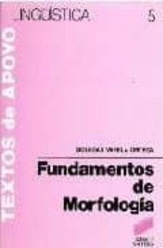 fundamentos de morfologia-soledad varela ortega-9788477380900